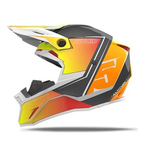 2025 509 スノーモービル 超軽量 カーボン ヘルメット ALTITUDE 2.0 CARBON FIBER HELMET WITH FIDLOCK オレンジ 北米 Mサイズ 新品未使用