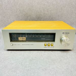 C5058★TRIO FM/AMチューナー　KT-1300G 通電のみ確認　現状品