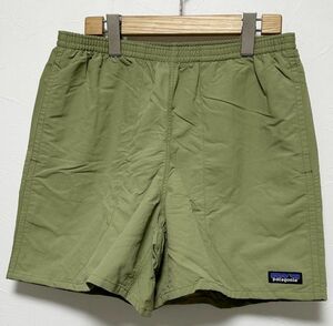 パタゴニア メンズ Mサイズ バギーズ ショーツ ５インチ ショートパンツ patagonia BUGR バックホーングリーン 57022