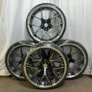 超希少BBS RI-S019 20×8.5J+14 RI-S020 20×9.5J＋14廃盤モデル　ダイヤモンドブラックxシルバーダイヤカット