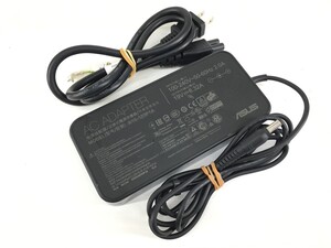 ASUS純正 19V-6.32A ×1個 ADP-120RH B A15-120P1A PA-1121-28等 120W 外径約5.5ミリ 電源ケーブル付 1週間動作保証 中古 送料無料【即納】