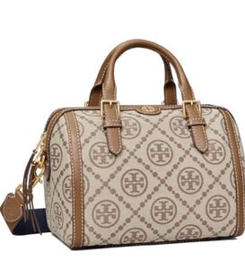 トリーバーチ TORY BURCH モノグラム　バレルバッグ