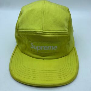 Supreme Camp Cap シュプリーム キャンプ キャップ JET CAP 帽子 黄色 イエロー BOX LOGO ボックスロゴ