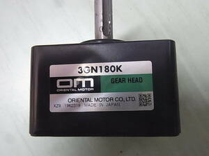 オリエンタルモーター(ORIENTAL MOTOR) ギヤヘッド 3GN180K