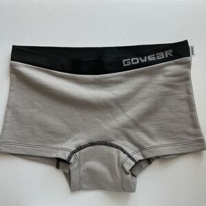 【訳あり品】【サンプル品】 gowear メンズローライズスウェットボクサー　L グレーベージュ　ボクサーショーツ ボクサーパンツ 男性下着