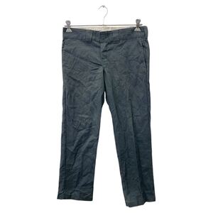 Dickies チノパンツ ワークパンツ W34相当 ディッキーズ グレー系 古着卸 アメリカ仕入 2411-176