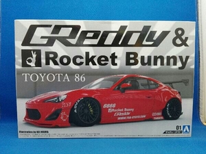 プラモデル アオシマ 1/24 ZN6 TOYOTA86 ‘12 GREDDY&ROCKET BUNNY ENKEI Ver. ザ・チューンドカー No.1