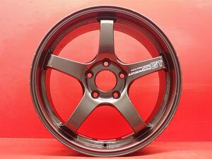 単品 1本 ADVAN アドバン Racing GT レーシングGT ★ 8J-18 PCD120 5穴 +46 ハブ72.5 ★ ja18