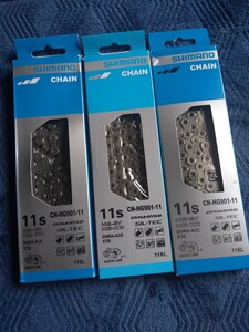 シマノ SHIMANO チェーン 11S CN-HG901 116L DURA-ACE デュラエース　3本　2-3kj