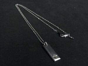 ■美品■ BLESS ブレス ステンレス 316L ネックレス ペンダント アクセサリー レディース メンズ シルバー系 DE3300