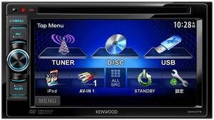 KENWOOD MP3/WMA/AAC/WAV対応DVD/USBレシーバー DDX375(中古品)