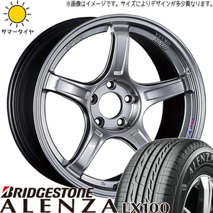 235/60R18 サマータイヤホイールセット クラウンスポーツ etc (BRIDGESTONE ALENZA LX100 & SSR GTX03 5穴 114.3)