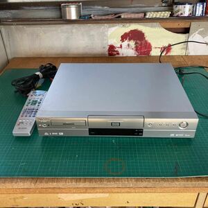 SHARP シャープ DV-SR200 DVDレコーダー リモコン ケーブル付き 動作品