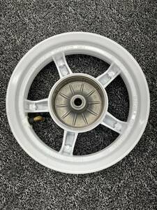 ヤマハ ジョグZR CV50ZR 純正 中古 リヤホイール 5PT-25338-00　NO.0839