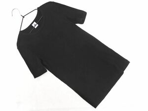 ネコポスOK PETIT BATEAU プチバトー Tシャツ sizeXS（160cm）/黒 ■◆ ☆ dgb0 子供服