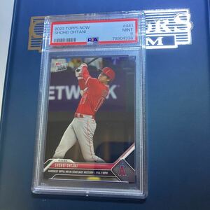 psa9 topps now 441 大谷翔平 116.1マイル本塁打