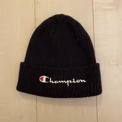 Champion ブラック ニット帽