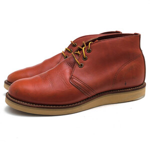 RED WING レッドウィング チャッカブーツ 8595 WORK CHUKKA ORO-RUSSET PORTAGE ワークチャッカ オロラセット ポーテージ 天然皮革 オイル