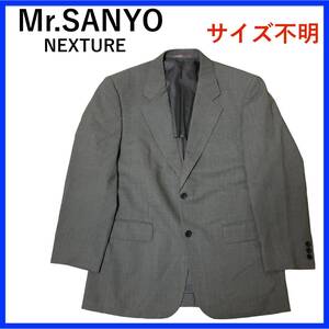 N3264★美品★Mr.SANYO NEXTURE*メンズジャケット*テラードジャケット*長袖