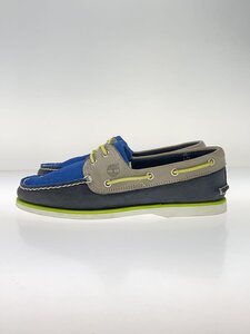 Timberland◆デッキシューズ/27cm/BLU/スウェード