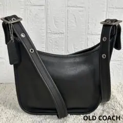 美品 OLDCOACH ショルダーバッグ シルバー金具 男女兼用 vintage