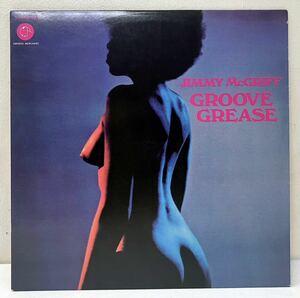 Y03312▲美品/US盤 JIMMY McGRIFF/GROOVE GREASE LPレコード ジミー・マクグリフ/オルガン/GM 503