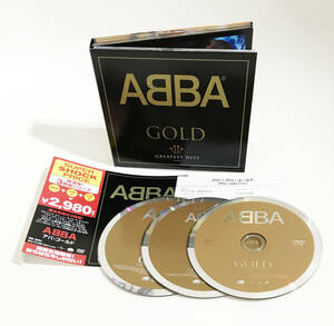 【送料無料！】ABBA アバ「Gold ゴールド」２CD+DVD デジパック仕様