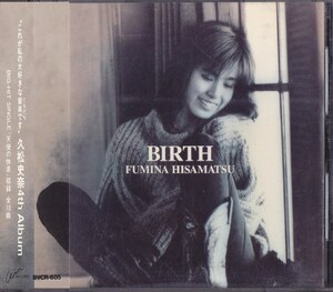 久松史奈 / BIRTH /中古CD!!70561/C