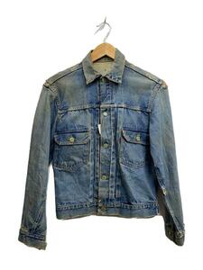 Levi’s◆50s/507XX/2nd/BIG E/ボタン裏17/状態考慮/Gジャン/-/デニム/IDG