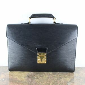 LOUIS VUITTON M54422 SR0044 EPI LEATHER BUSINESS BAGルイヴィトンセルヴィエットコンセイエエピタイガレザービジネスバッグ