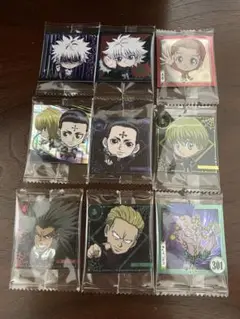 HUNTER×HUNTER ウエハースシール　9点まとめ売り