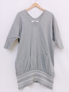 JUNYA WATANABE COMME des GARCONS ジュンヤワタナベ コムデギャルソン 半袖カットソー グレー 綿100% JG-T050 AD2010 Tシャツ　T恤 T-shi