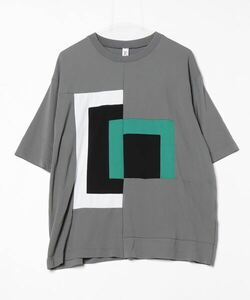 「tk.TAKEO KIKUCHI」 半袖Tシャツ 02 グリーン メンズ