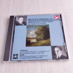 1MC11 CD BRUNO WALTER and VLADIMIR HOROWITZ play Tchaikovsky and Brahms