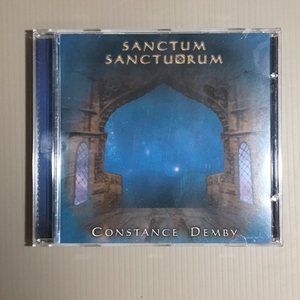 ほぼ新品 レア物 コンスタンス・ダービー Constance Derby 2003年 CD Sanctum Sanctuorum 米国盤 ニューエイジ ヒーリング