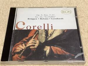 a 輸入盤 アルカンジェロ・コレッリ Corelli / Sonatas Op.5 Nos.7-11, La Follia / フランス・ブリュッヘン / SBK 61786