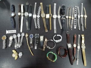 0102A13　腕時計　ジャンク品　おまとめ40点　SEIKOセイコー、CITIZEN 　QUARTZ　など ※動作未確認