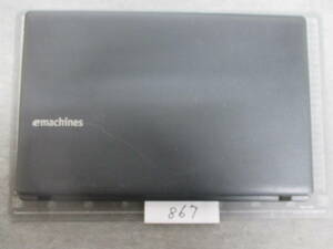 864 　　　e machines E732Z-F22B ＨＤＤレス　　　ノートPC　