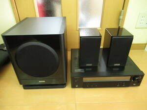 ★美品★　ONKYO　BASE-V50(B)　ホームシアターシステム　音響機器　スピーカーシステム　OK9570