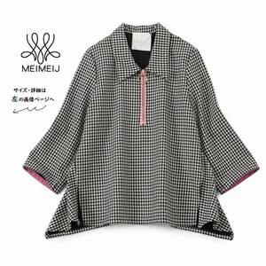 美品★素敵885★メイメイジェイ★40size/11号★ブラウスQ102