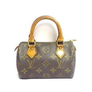 LOUIS VUITTON ルイヴィトン M41534 ミニ スピーディ モノグラム ハンドバッグ【送料無料】中古品 used B