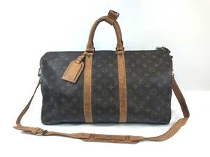 LOUIS VUITTON ルイヴィトン キーポル50 ボストンバッグ モノグラム M41426 レザー #215450-53