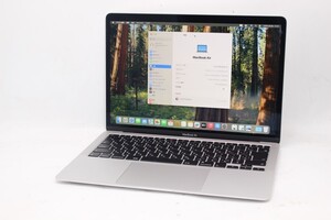 良品 2K 13.3型 Apple MacBoko Air A2179 macOS Sequoia 15.1(正規Win11追加可) 第10世代 i5-1030NG7 16GB 256GB-SSD カメラ 無線 管:1102m