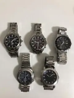 CITIZEN Eco-Drive Chronograph 腕時計　5点まとめ