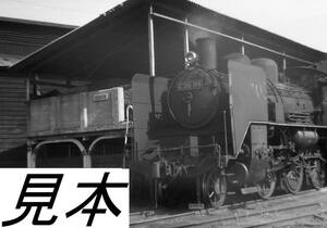 C56 　大糸線 信濃大町駅 機関区 入替風景 昭和40年代 白黒 26枚 1枚傷有り 画質難有り CD-Rで　パソコン再生用