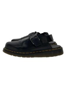 Dr.Martens◆サンダル/UK8/BLK/レザー/30868001