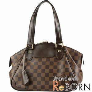 【美品 - 大変綺麗】ルイ ヴィトン/LOUIS VUITTON　ヴェローナPM（ハンドバッグ）　ダミエ キャンバス　エベヌ（ブラウン）　N41117