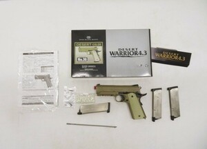 hayy2663-9 154 MARUI マルイ DESERT WARRIOR4.3 COLOR No36 OPS-Tactical45 ガスガン ミリタリー サバイバル サバゲー 説明書/箱付 現状品