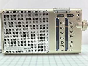 パナソニック　Panasonic　FM／AM　2バンドレシーバー　RF-U150A　通電確認済　中古　現状販売品　同梱OK　1円スタート　★S