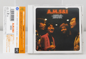 CD「A, M, S & I/奇跡はここにあるのさ」帯付き/安部泰宏/村田和人/伊豆田弘之/鈴木雄大/AMS&I A M S & I/PSCR-5808